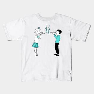 Jamming on Flutes Kids T-Shirt